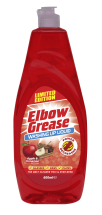 Elbow Grease 600ml Washing Up Liquid Apple & Cinnamon